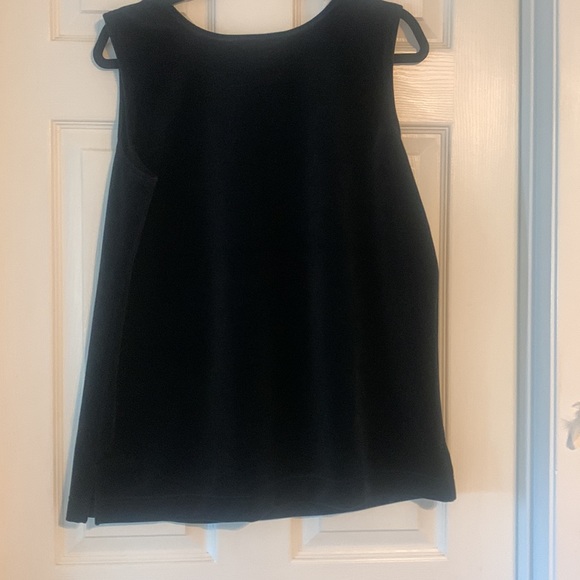 Velvet / Velour Tank Top Bob Mackie - Picture 4 of 5